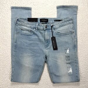 PacSun Skinny Jeans Men's 31x32 Light Wash Stretch Minimal Streetwear Casual NWT